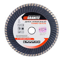 Диск алмазный GRANITE TURBO WAVE 180 мм 9-04-180 TR, код: 7235155