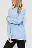 Жіночий светр в'язаний, колір світло-блакитний, 204R179, фото 4