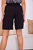 Жіночі шорти на резинці, чорного кольору, 119R510-4, фото 4