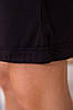 Жіночі шорти на резинці, чорного кольору, 119R510-4, фото 5