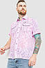 Сорочка чоловіча з принтом, колір світло-бузковий, 186R3203, фото 3
