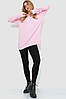 Жіночий светр в'язаний, колір рожевий, 204R179, фото 3