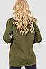 Жіночий светр в'язаний, колір хакі, 204R179, фото 4