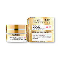 Укрепляющий крем-сыворотка 40+ Gold Lift Expert Eveline 50 мл BX, код: 8253762