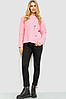 Жіночий светр в'язаний, колір рожевий, 204R162, фото 2