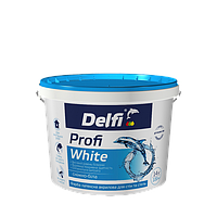 Краска латексная акриловая для стен и потолков TM "Delfi" Profi White - 4,2 кг.