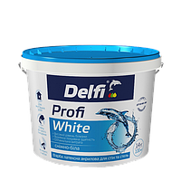 Краска латексная акриловая для стен и потолков TM "Delfi" Profi White - 14,0 кг.