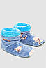 Капці-чобітки  плюшеві, колір джинс, 102R1004-1, фото 2