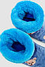 Капці-чобітки  плюшеві, колір джинс, 102R1004-1, фото 5