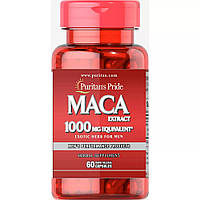 Мака Puritan's Pride Maca Exotic Herb for Men 1000 mg 60 Caps PTP-52984 KM, код: 7518866