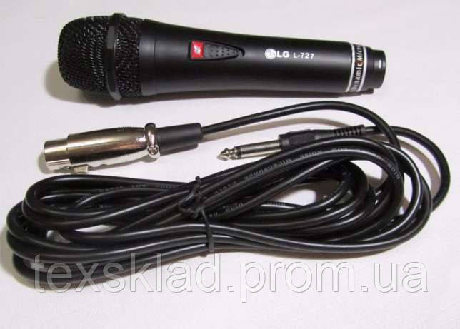 Вокальный проводной микрофон LG-727 для караоке, цена 205 грн — Prom.ua ...