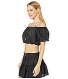 Туніка Eberjey Portola Harper Crop Top Cover-Up Black, оригінал. Доставка від 14 днів, фото 2