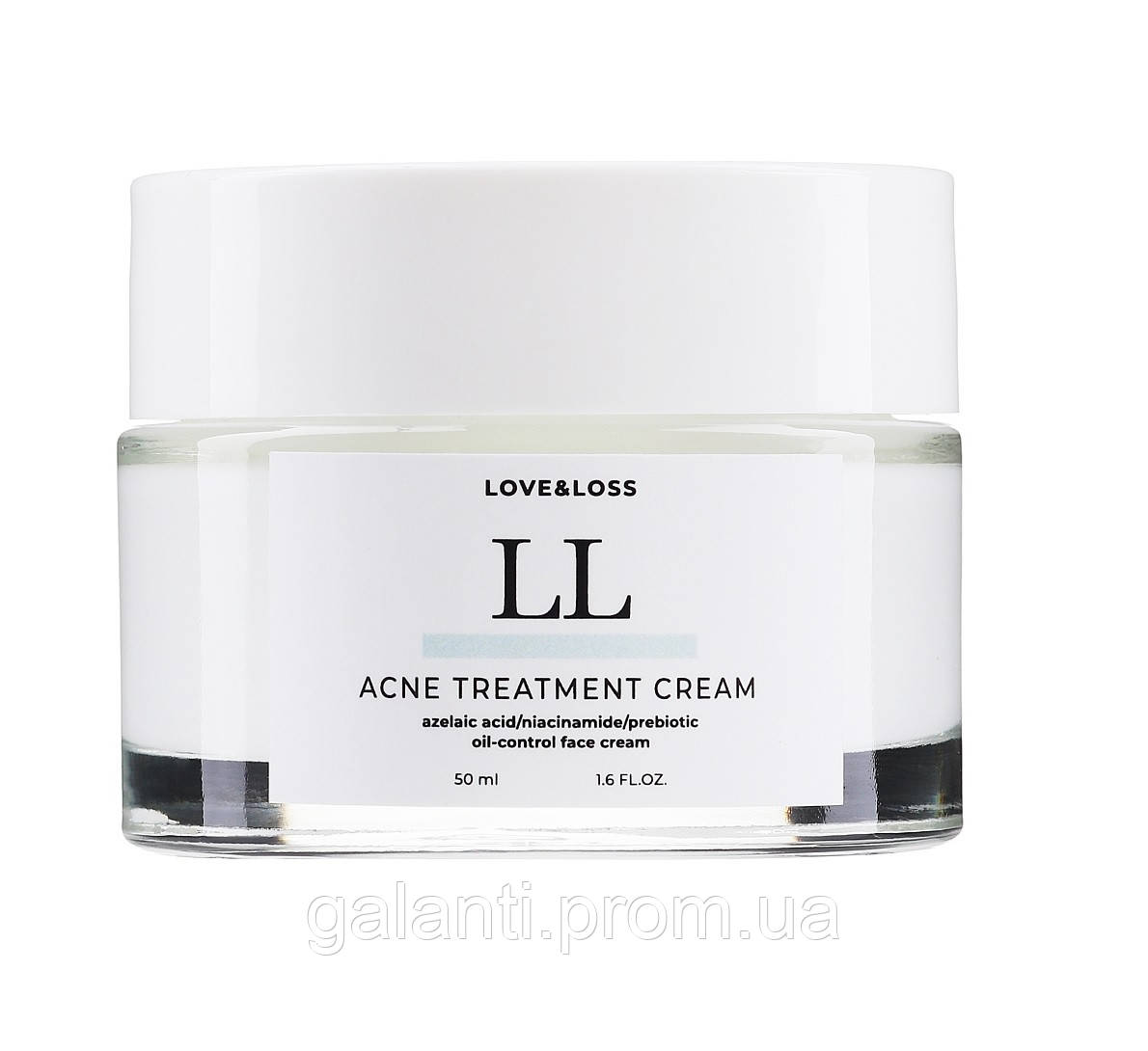 Крем для лица для жирной проблемной кожи ACNE TREATMENT CREAM LoveLoss ...