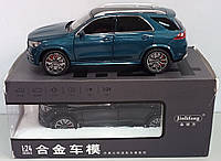 Mercedes-Benz GLE350 модель 1:24 Jinlifang. Металл, звук, свет.