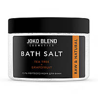 Соль Мертвого моря для ванн Чайное дерево-грейпфрут Joko Blend 300 г SP, код: 8163181