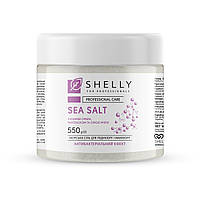 Соль для ванн с ионами серебра, пантенолом и маслом мяты Shelly 550 г CS, код: 8163596