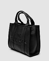 Marc Jacobs The Leather Medium Tote Bag Black высокое качество