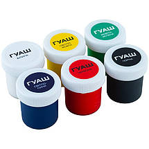 Гуаш Kite Classic 6кол. 20мл. K-062, фото 4