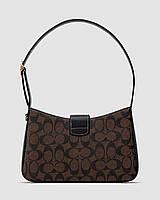 Coach Eliza Shoulder Bag In Signature Canvas 25 х 16 х 7 см высокое качество