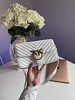 Pinko Classic Love Bag Bell Simply White 24 х 15 х 7 см высокое качество