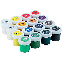 Гуаш Kite Classic 16кол. 20мл. K-096, фото 4