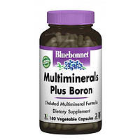 Мультиминеральный комплекс Bluebonnet Nutrition Multiminerals Plus Boron 180 Caps TR, код: 7682846