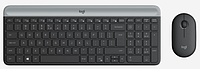 IT набір Logitech MK470 Slim Wireless Combo, US, Graphite (920-009204)