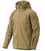 Куртка ветровка Helikon Trooper StormStretch Softshell MK2 - Coyote S