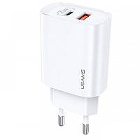 СЗУ Usams US-CC121 T35 QC3.0 + PD3.0 20W