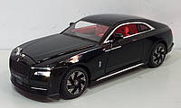 Rolls-Royce SPECTRE Black модель 1:24 NEWAO Toys. Метал, звук, світло.