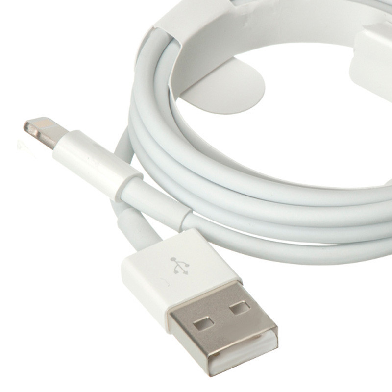 Дата кабель Foxconn для Apple iPhone USB to Lightning (AAA grade) (1m) (тех.пак) - фото 2 - id-p1666940383