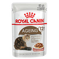 Royal Canin Ageing 12+ консерва для котов старше 12 лет (кусочки в соусе) 85 г