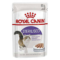 Royal Canin Sterilised Loaf консерва для стерилизованных котов (паштет) 85 г 12 шт