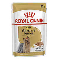 Royal Canin Yorkshire Terrier Adult консерва для собак породы йоркширский терьер 85 г 12 шт