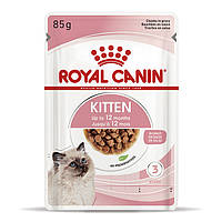 Royal Canin Kitten Instinctive in Gravy консерва для кошенят (кусочки в соусі) 85 г