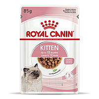 Royal Canin Kitten Instinctive in Gravy консерва для котят (кусочки в соусе) 85 г 12 шт