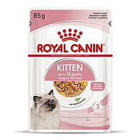 Royal Canin Kitten Instinctive in Jelly консерва для кошенят (кусочки в желе) 85 г