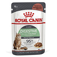 Royal Canin Digest Sensitive консерва для взрослых котов с чувствительным пищеварением (кусочки в соусе) 85 г