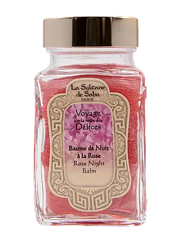 Нічний бальзам для обличчя з ароматом троянди La Sultane De Saba Rose Night Balm