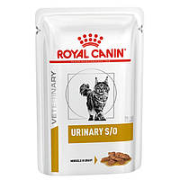 Royal Canin Urinary S/O Feline кусочки в соусе 12 шт