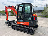 Гусеничний міні екскаватор Kubota KX060-5, фото 5