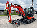 Гусеничний міні екскаватор Kubota KX060-5, фото 2