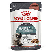 Royal Canin Hairball Care консерва для взрослых котов для выведения шерсти с желудка 85 г 12 шт