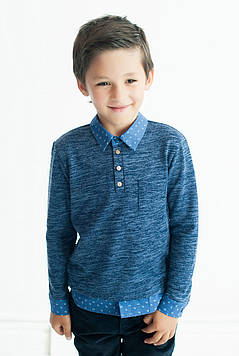 Батник Поло обманка для хлопчика 116