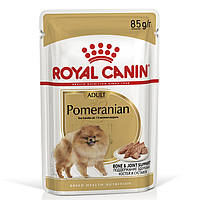 Royal Canin Pomeranian Loaf консерва для собак породы померанский шпиц (паштет) 85 г