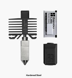 Hotend with Nozzle 0.2 mm (X1/P1 Series), Bambu Lab, сталеве