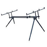 РОД-ПОД CARP ACADEMY ALCATRAZ ROD POD BLACK 4 ROD - На 4 вудилища, фото 4