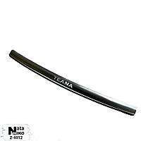 Накладка на бампер з загином для Nissan Teana II c 2011 р. (Nataniko)