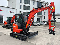 Гусеничний міні екскаватор Kubota KX037-4