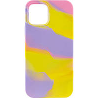 Чехол Silicone case full Aquarelle для Apple iPhone 12 Pro / 12 (6.1")